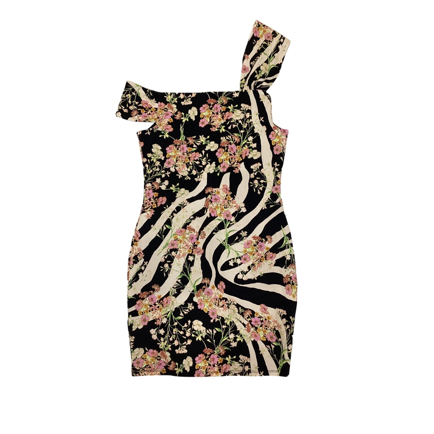 Guess Zebra print floral Mini Dress