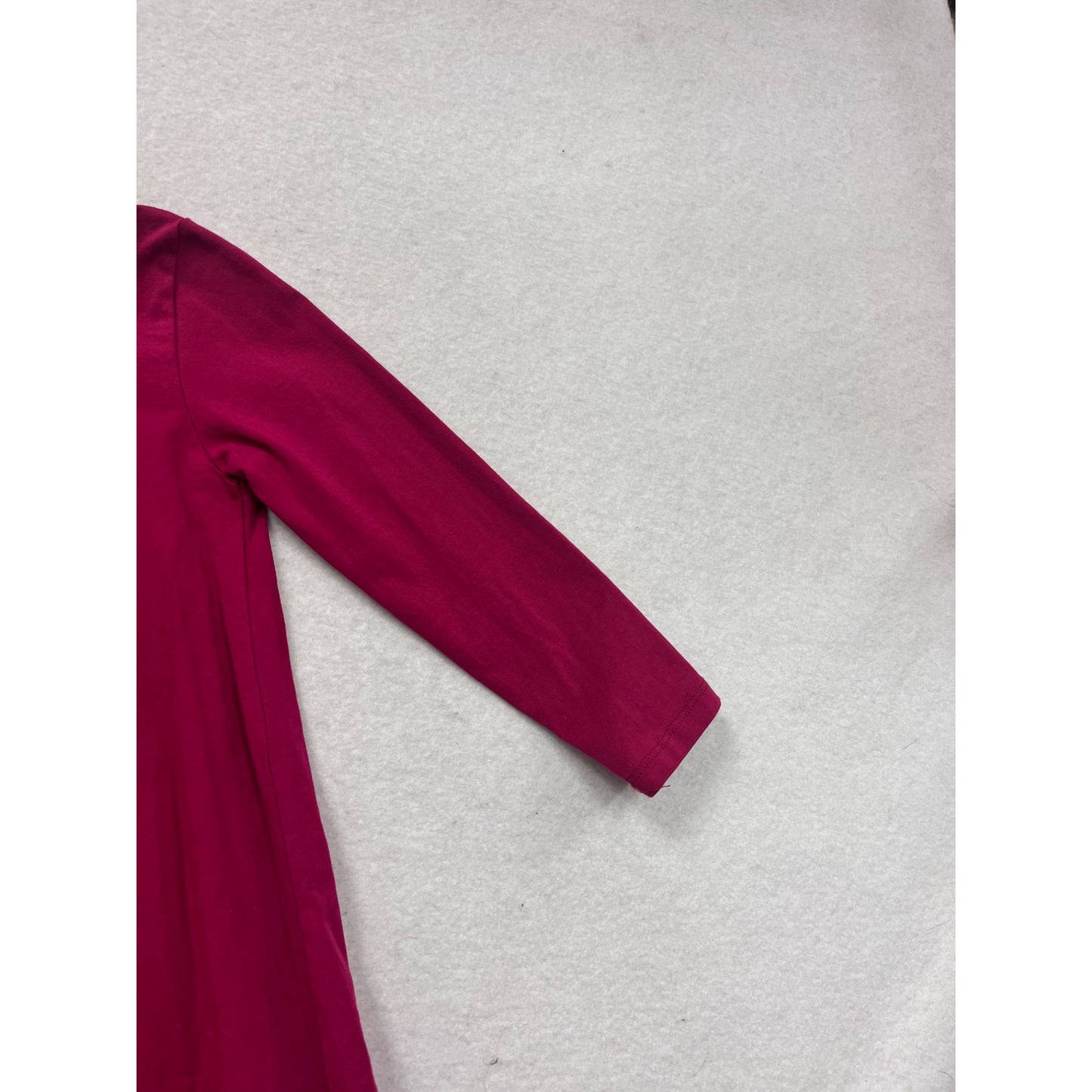 Baileys Blossoms High-Low Burgundy Dress 3T #8468