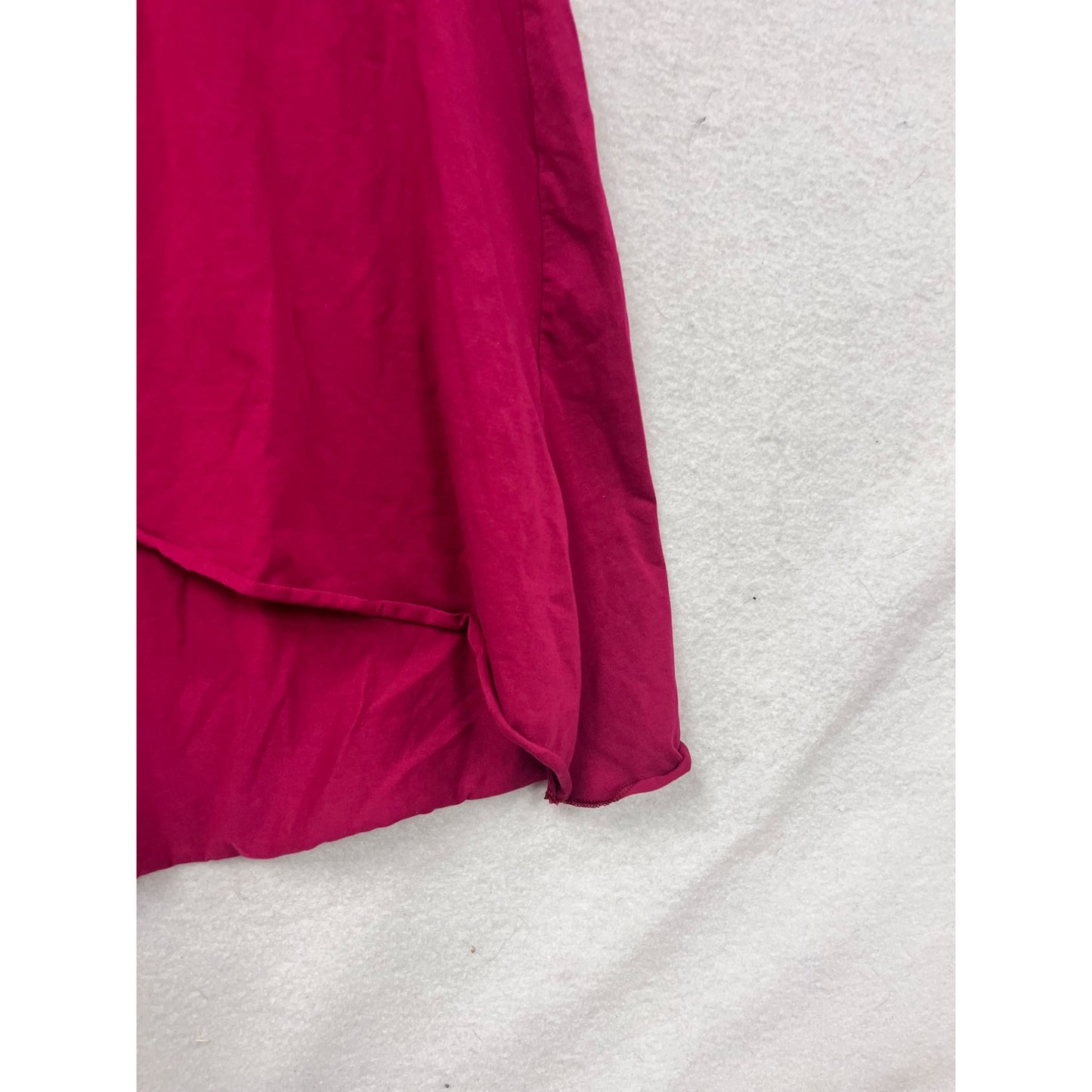 Baileys Blossoms High-Low Burgundy Dress 3T #8468