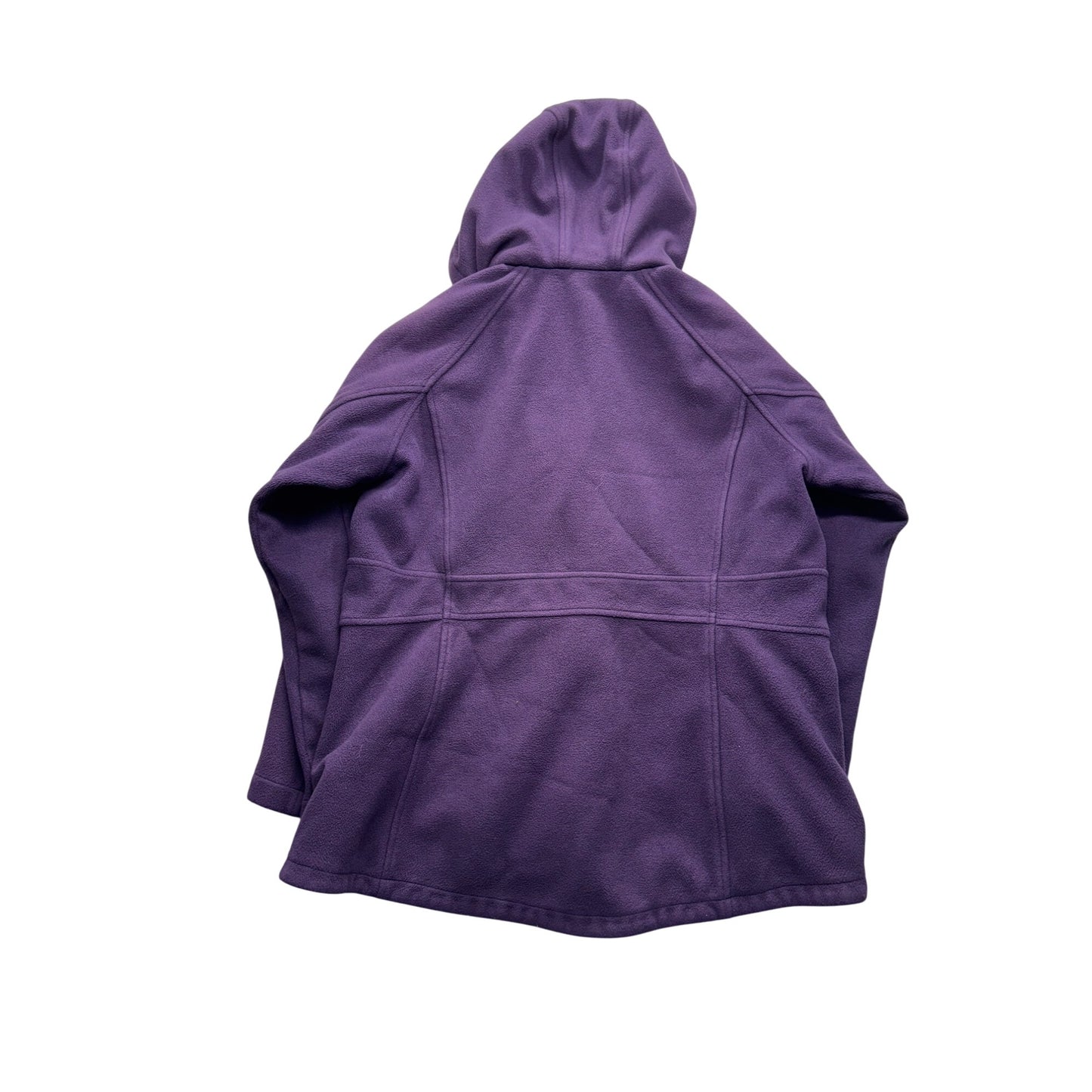 Duluth Trading Co. M Purple Full-Zip Hooded Jacket 100% Polyester #7846