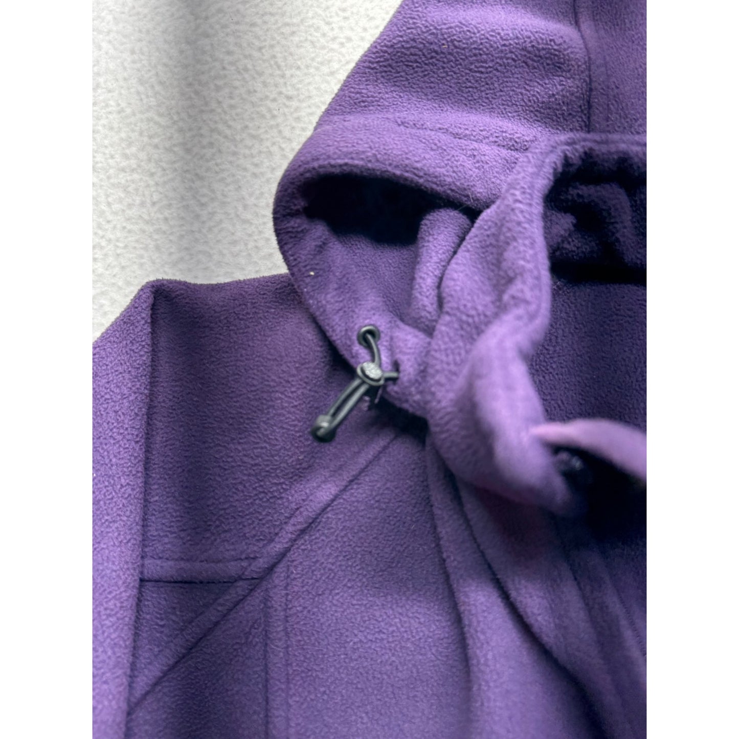 Duluth Trading Co. M Purple Full-Zip Hooded Jacket 100% Polyester #7846