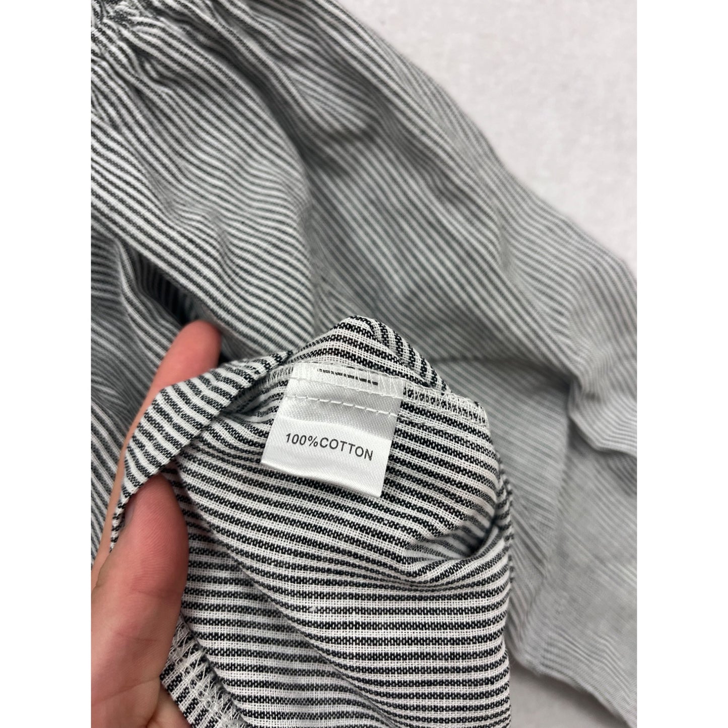 Brandy Melville Off-Shoulder Long Sleeve Striped Top #510A