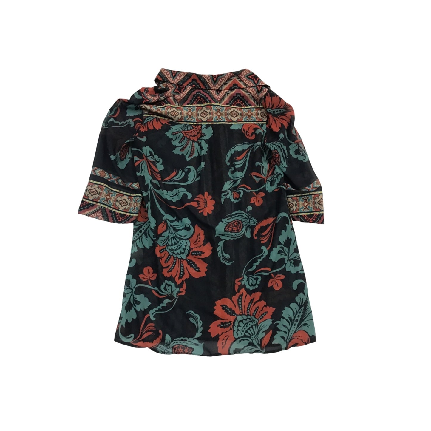 Women’s Tribal Print Button Up