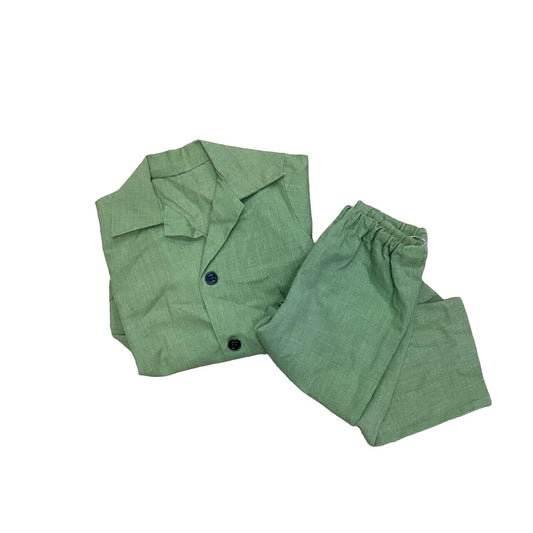 Handmade Green Childrens Set -924