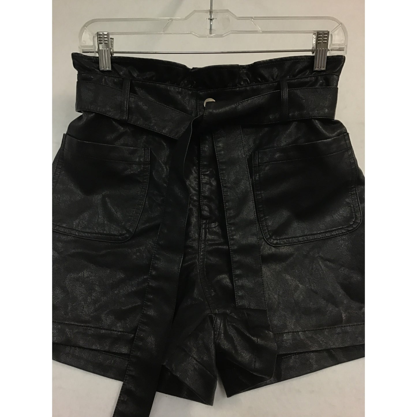 Women’s Faux Leather Shorts