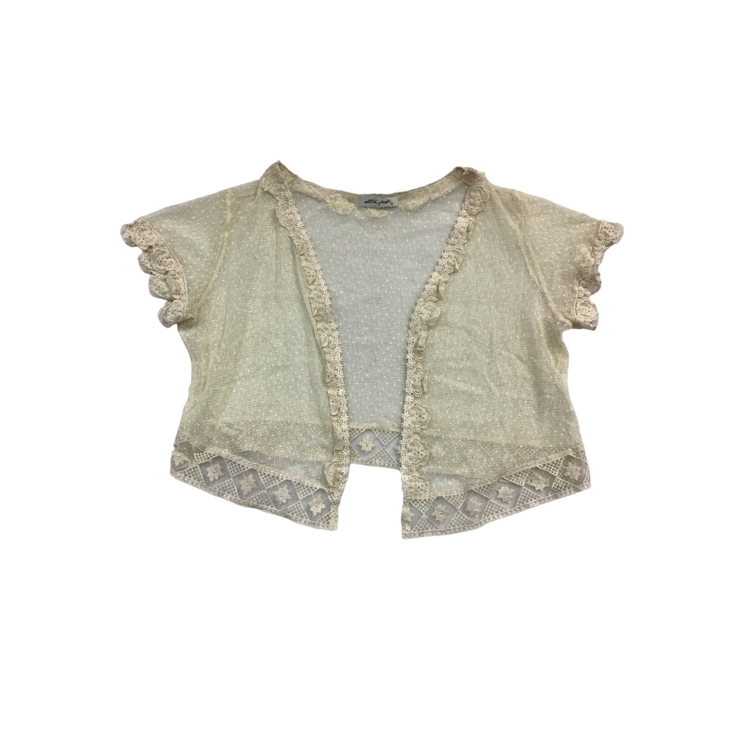 Women’s Ivory Lace Cardigan