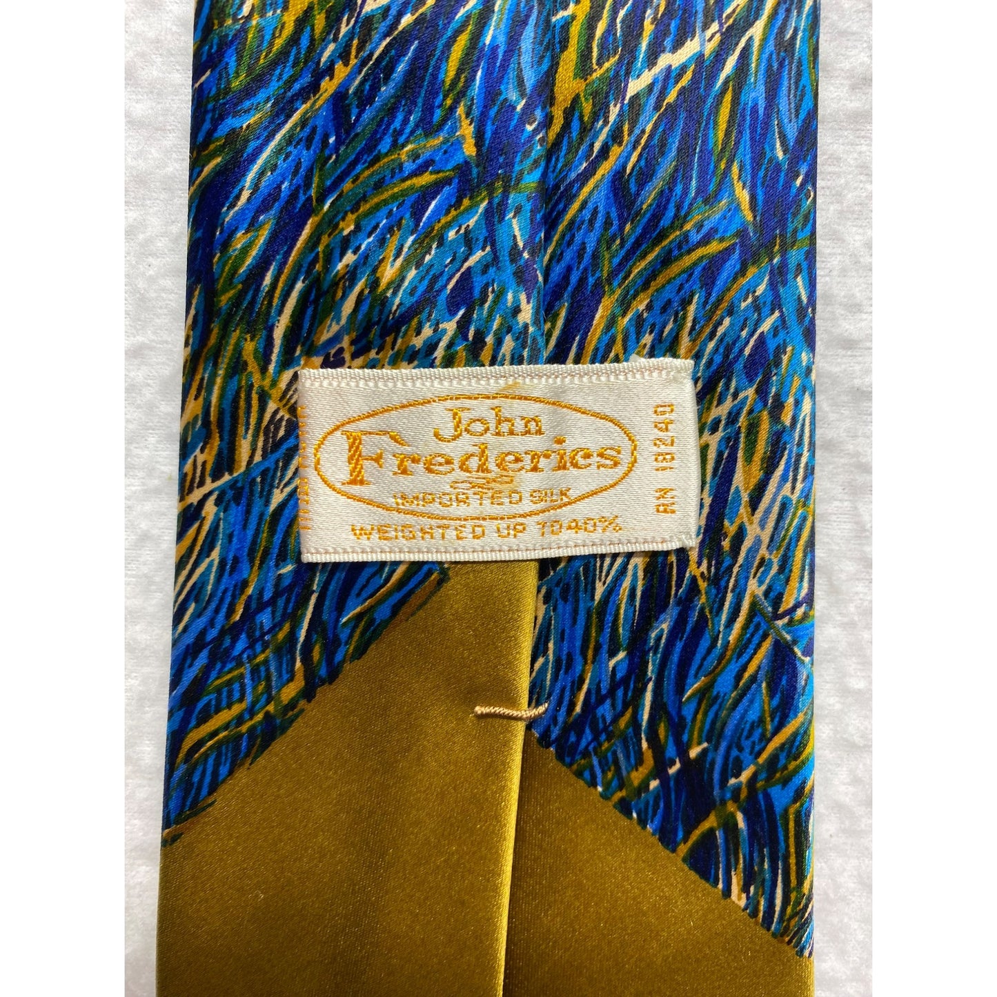 Vintage John Frederics Silk Tie #5083