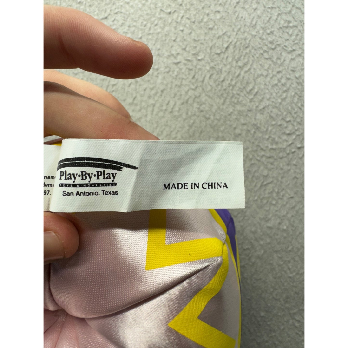 Sylvester The Cat Plush In Purple & Yellow Eggshell Warner Bros 1997 #410B