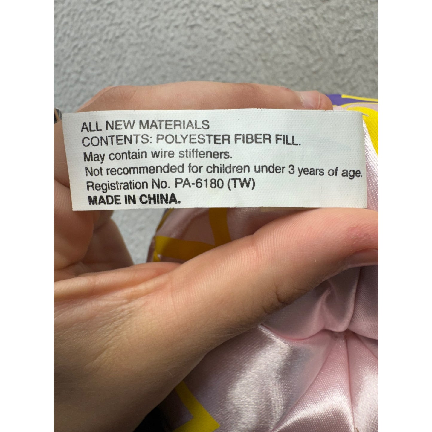 Sylvester The Cat Plush In Purple & Yellow Eggshell Warner Bros 1997 #410B