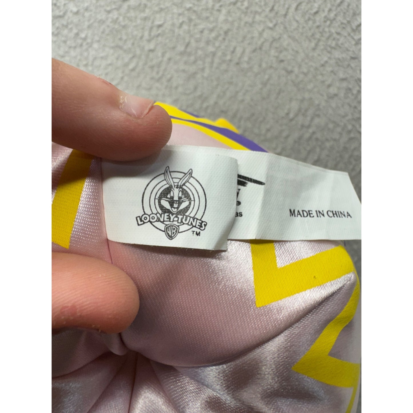 Sylvester The Cat Plush In Purple & Yellow Eggshell Warner Bros 1997 #410B