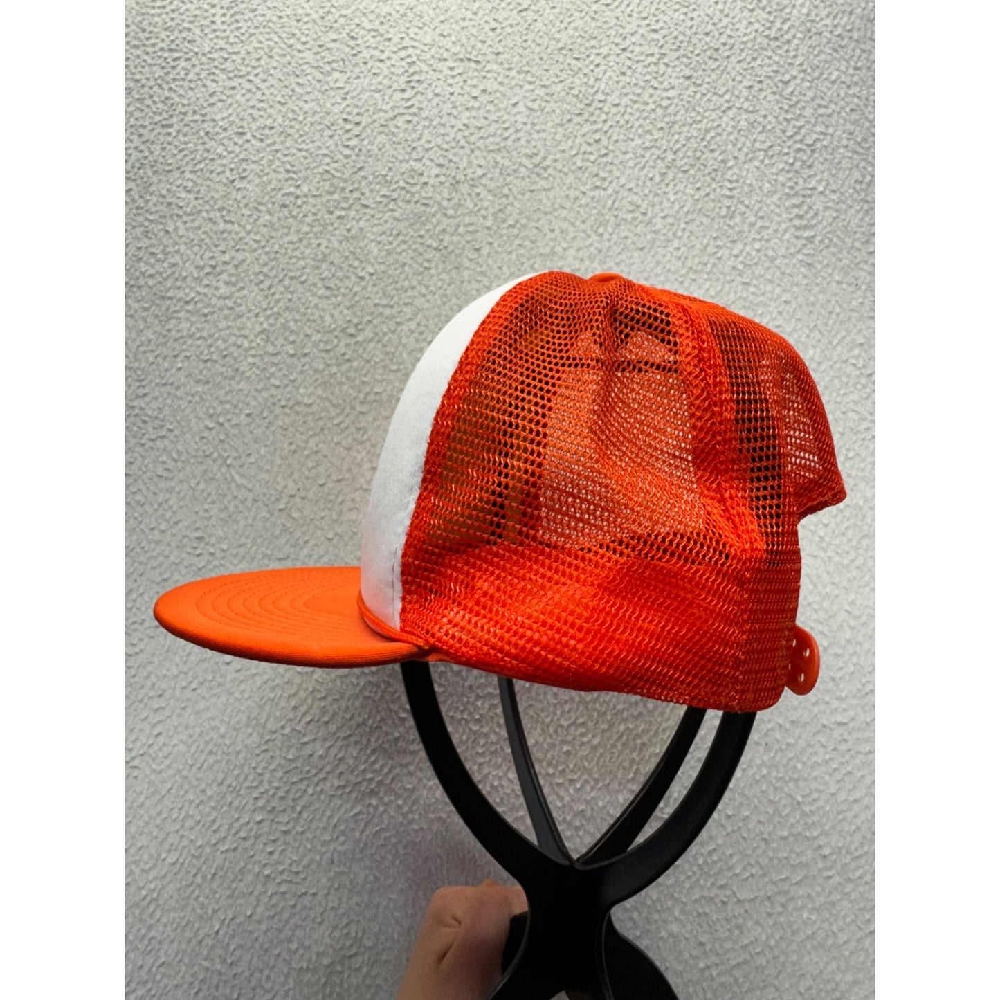 Good Sam Adopts A Highway Trucker Hat Orange & White Mesh Snapback Cap #9698