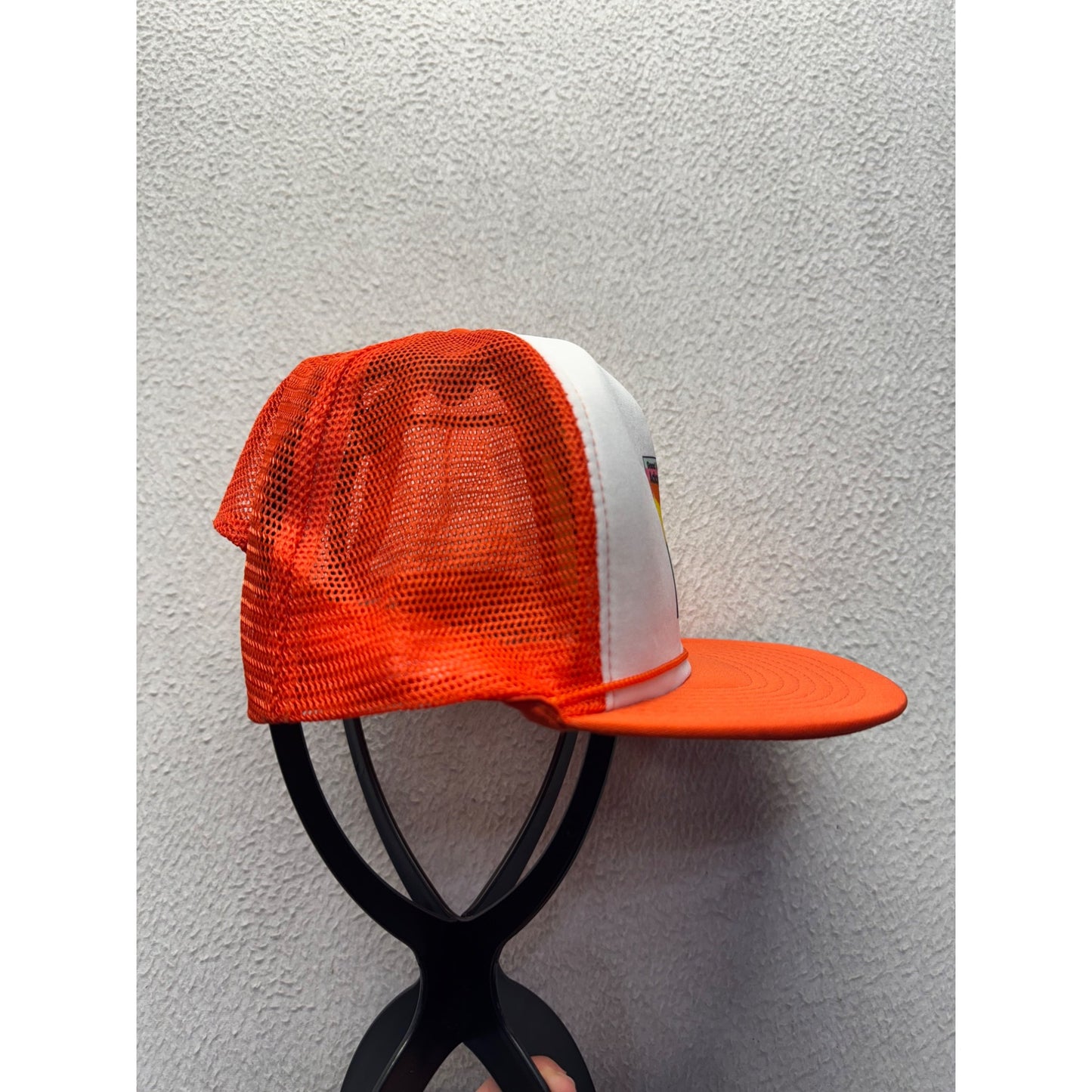 Good Sam Adopts A Highway Trucker Hat Orange & White Mesh Snapback Cap #9698