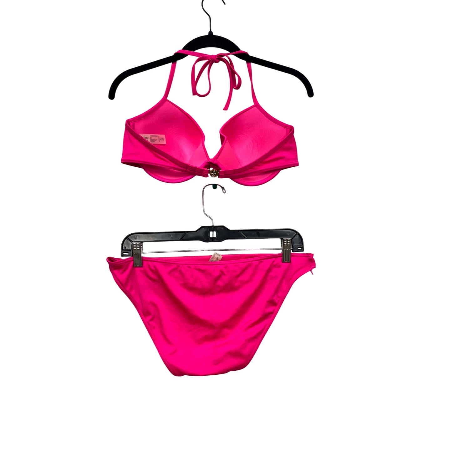 Victorias Secret Hot Pink Bikini Set L #464A