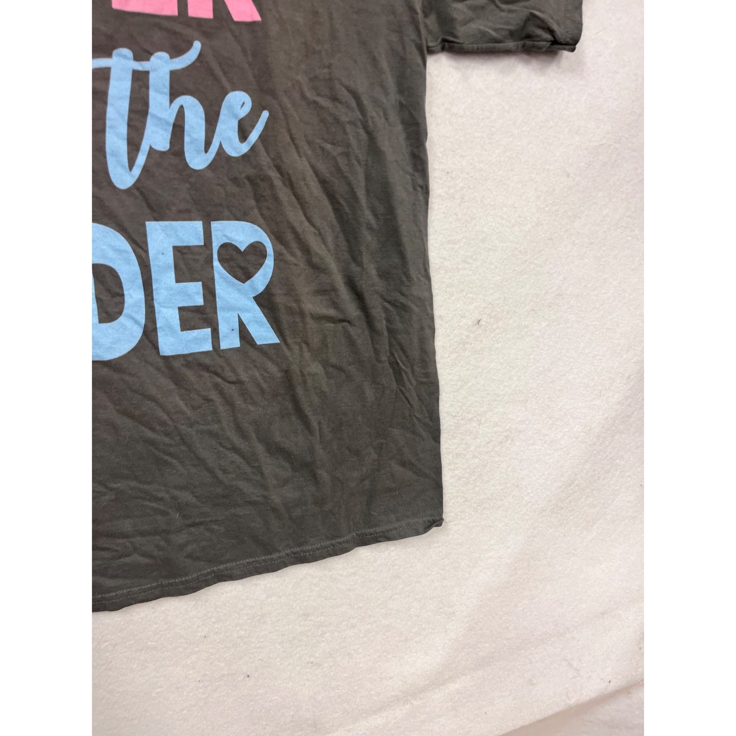 Gender Reveal T-Shirt Keeper Of The Gender Graphic XL #395A