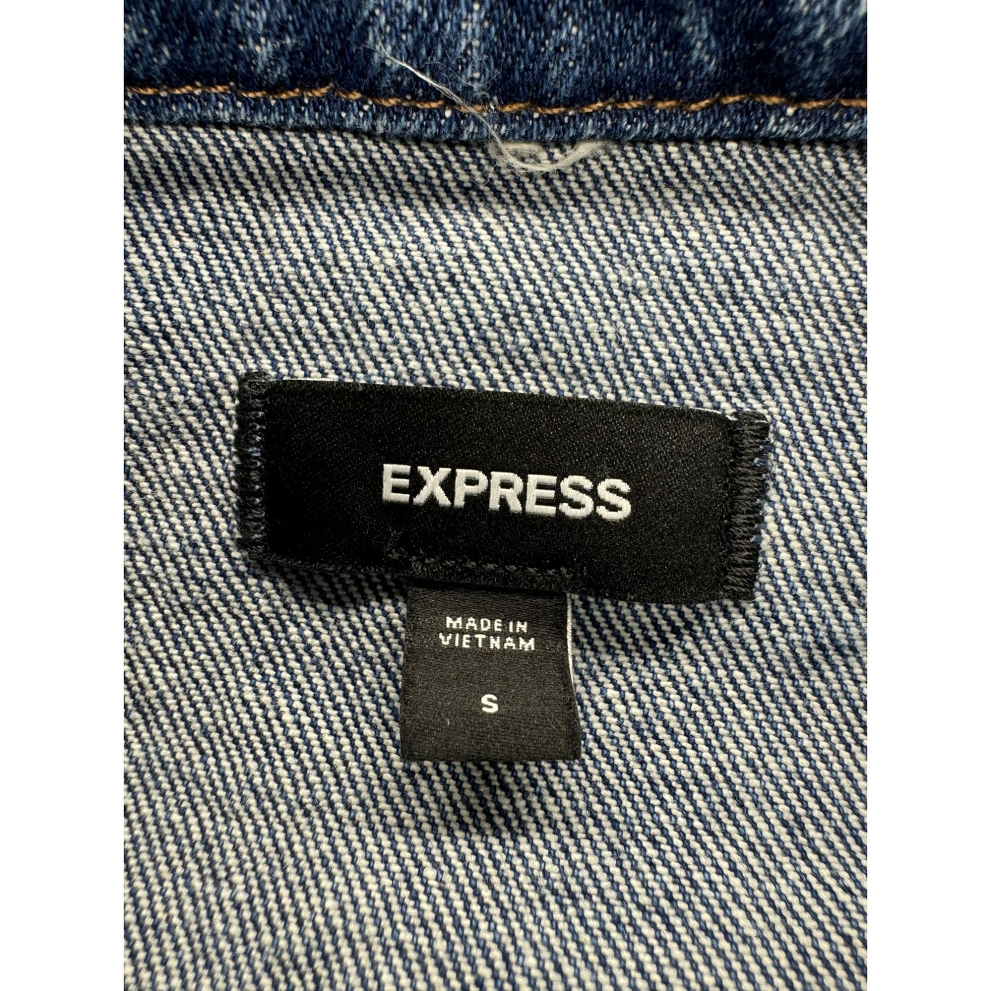 Express Jean Jacket With Belt#5325