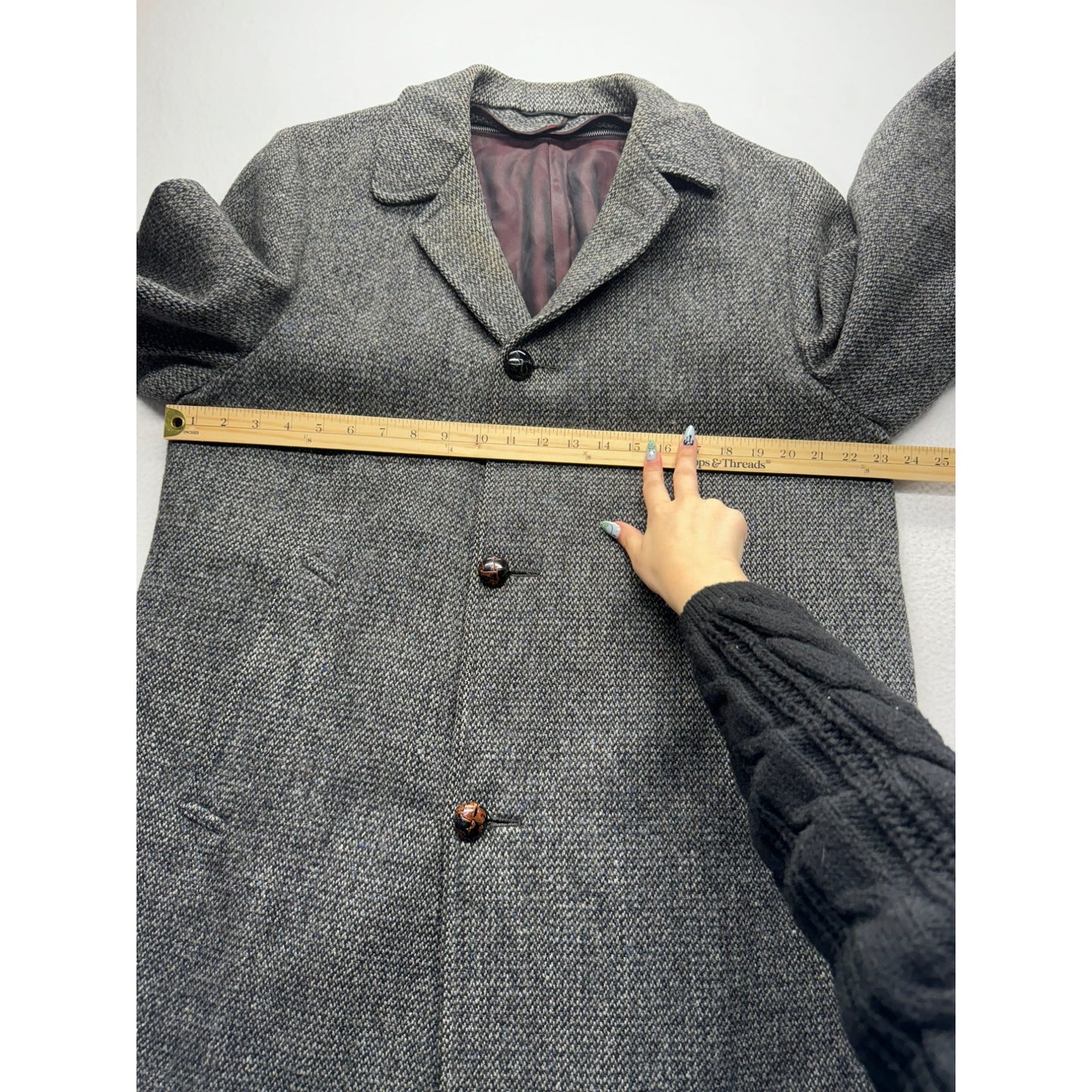 Vintage Men’s Harris Tweed Handwoven Jacket#5290