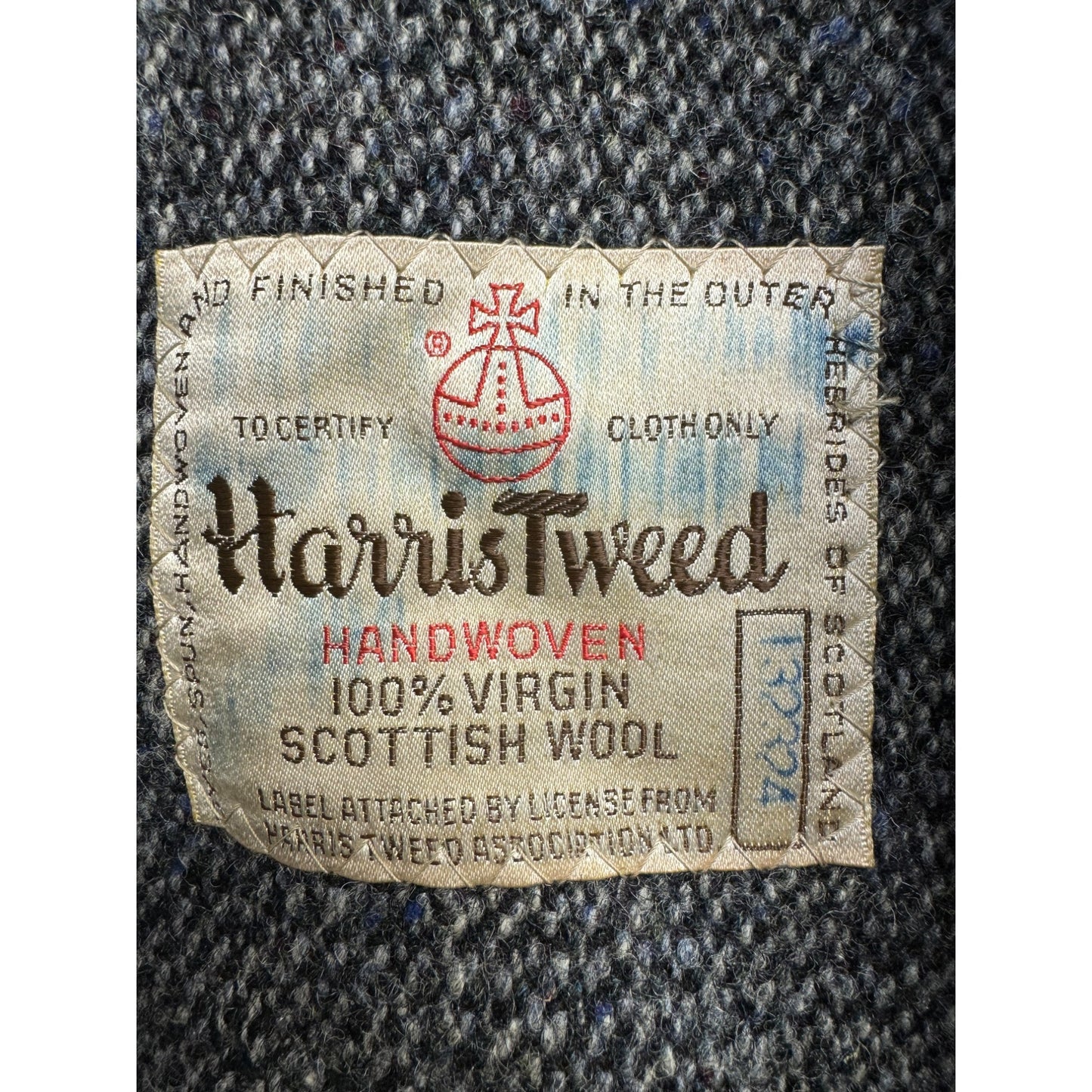 Vintage Men’s Harris Tweed Handwoven Jacket#5290