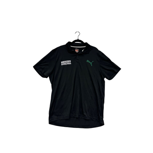 Puma Black Minnesota United Basketball Polo Shirt  #8764