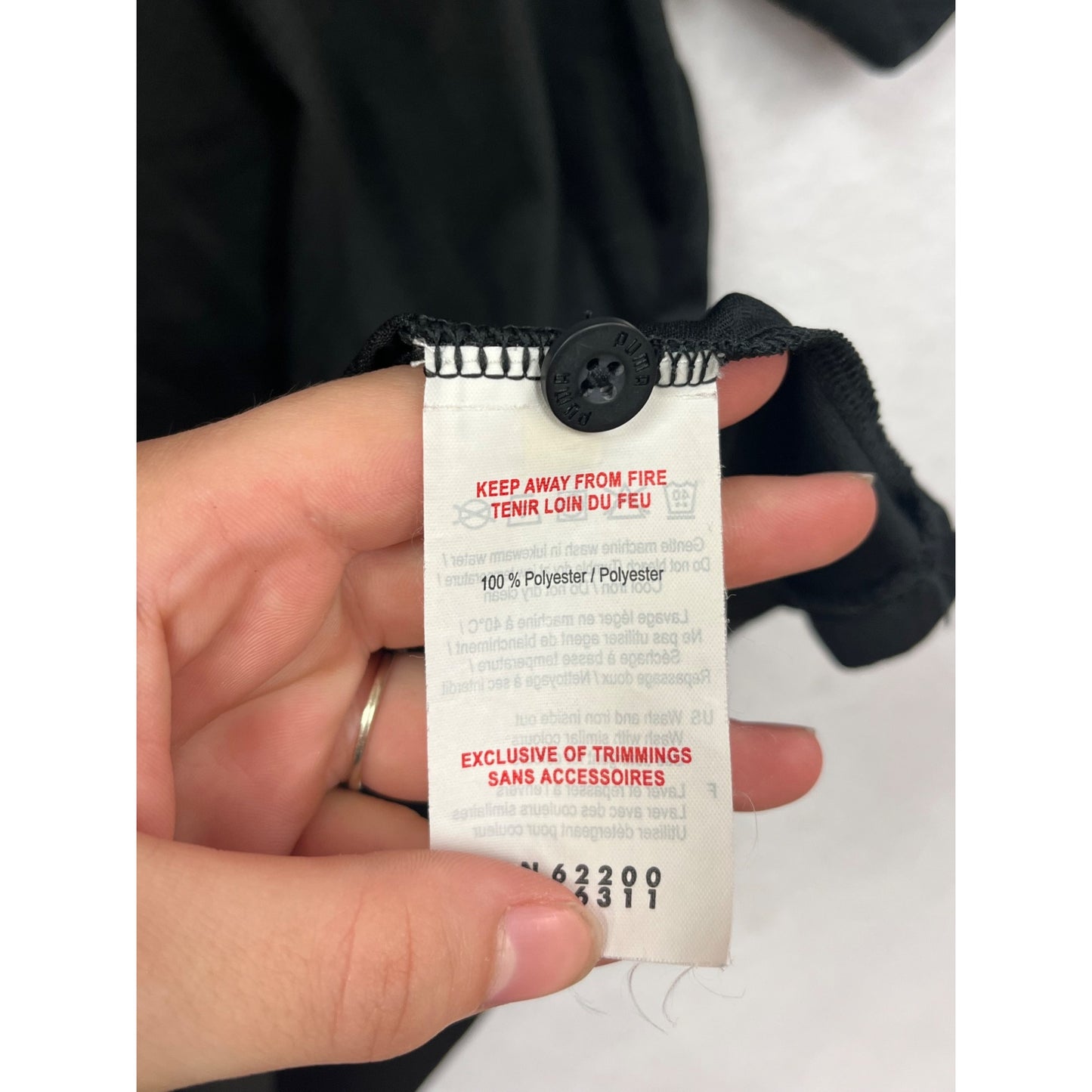 Puma Black Minnesota United Basketball Polo Shirt  #8764