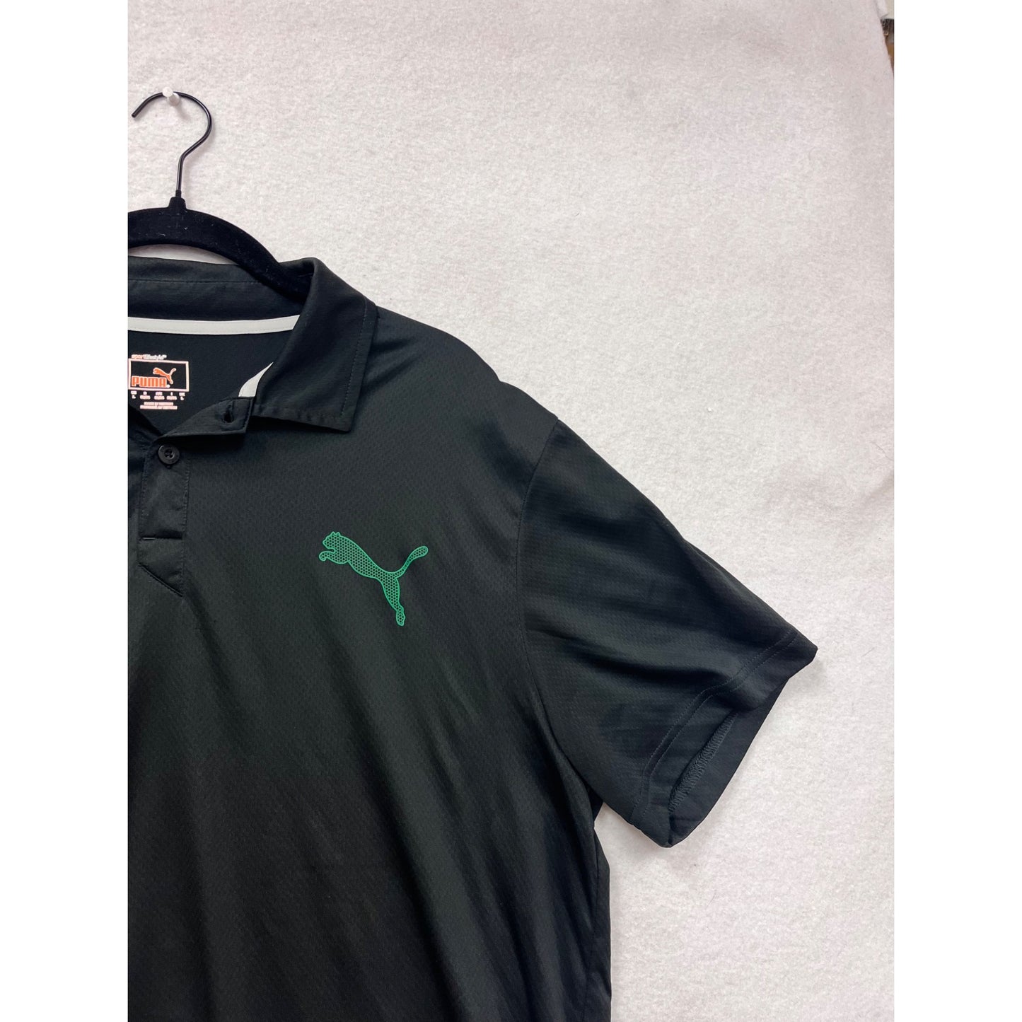 Puma Black Minnesota United Basketball Polo Shirt  #8764