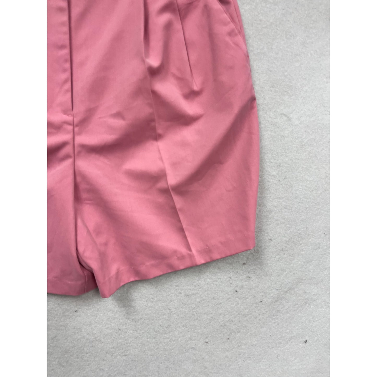 Izod Pink Pleated Shorts Size 12 #561A
