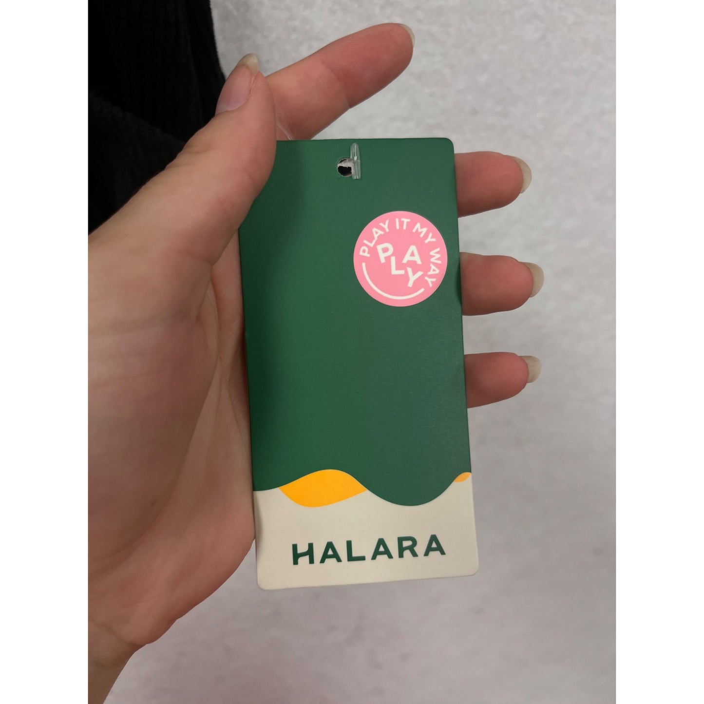 Halara Black Corduroy Skirt L #189A