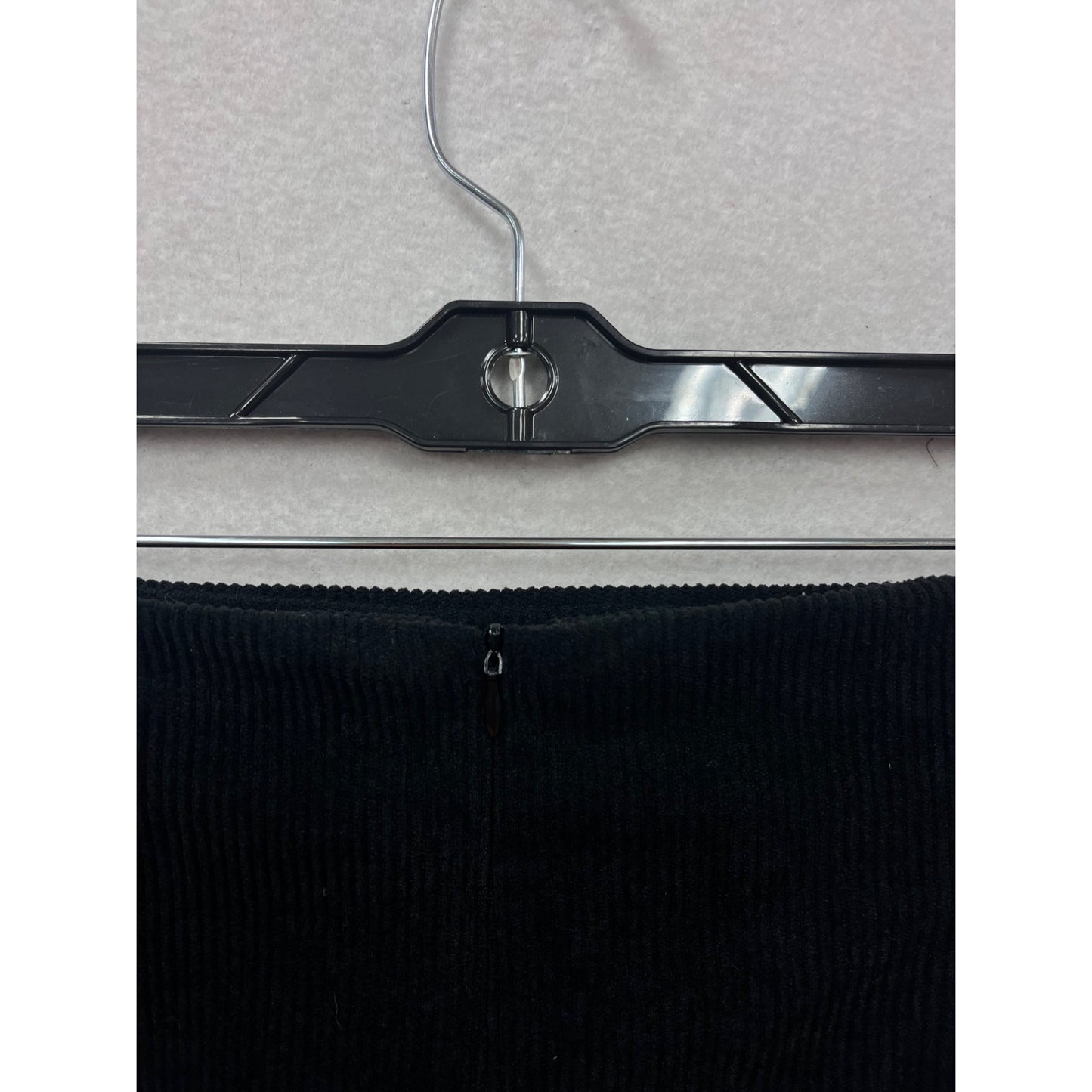 Halara Black Corduroy Skirt L #189A