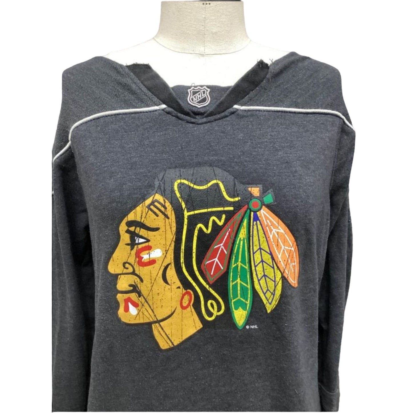 Womens Reebok Chicago Blackhawks Crewneck