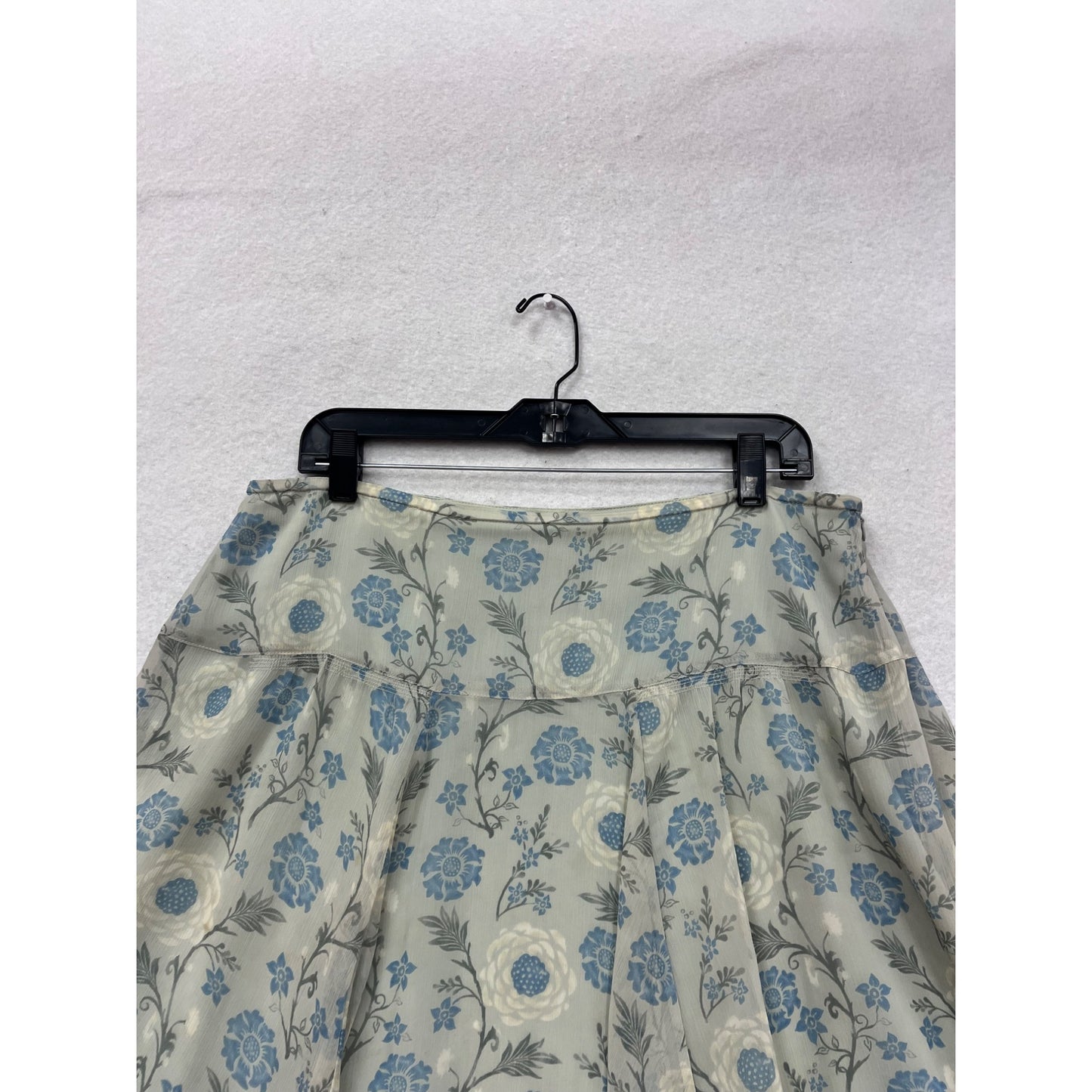 Eddie Bauer Floral A-Line Skirt Size 12 #8937