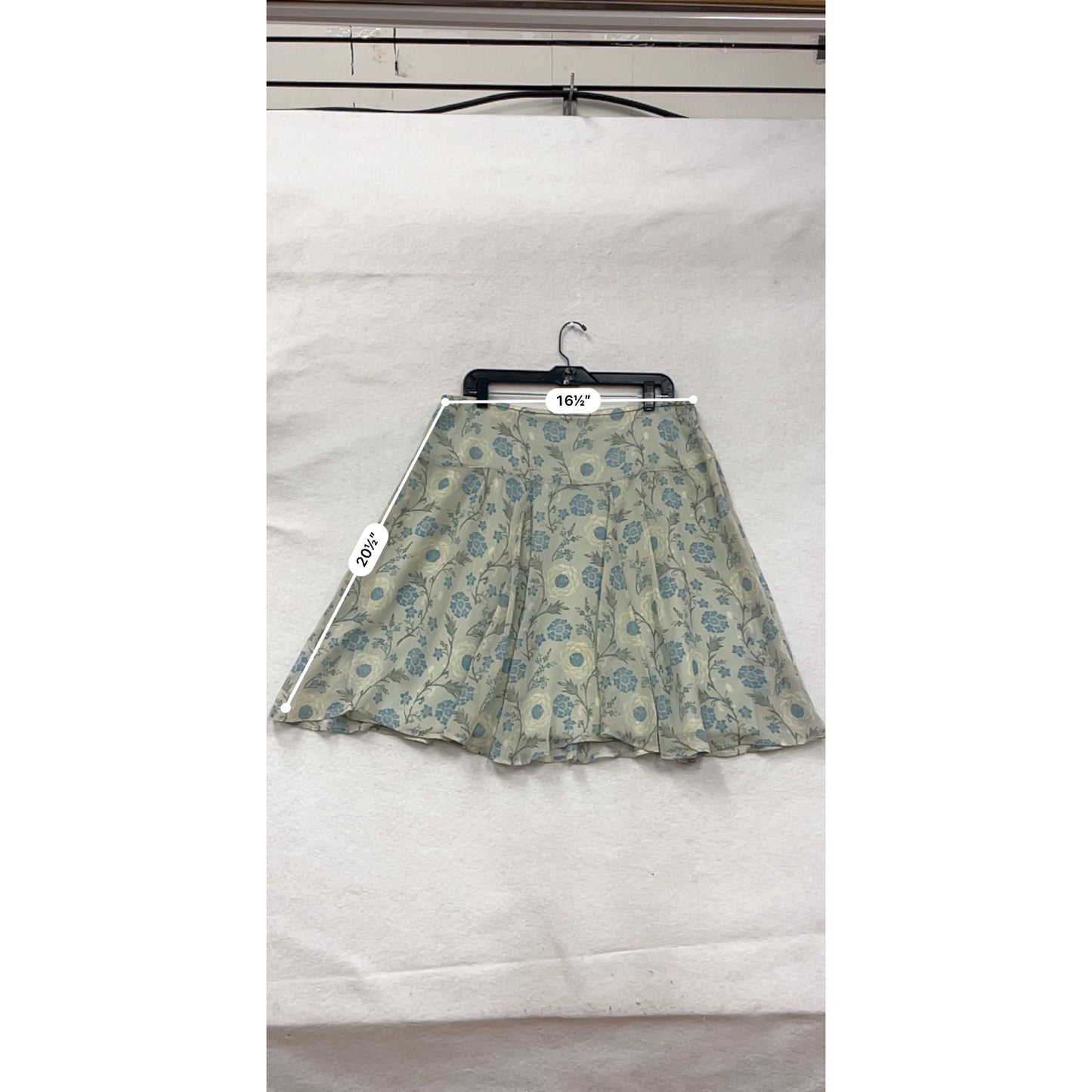 Eddie Bauer Floral A-Line Skirt Size 12 #8937