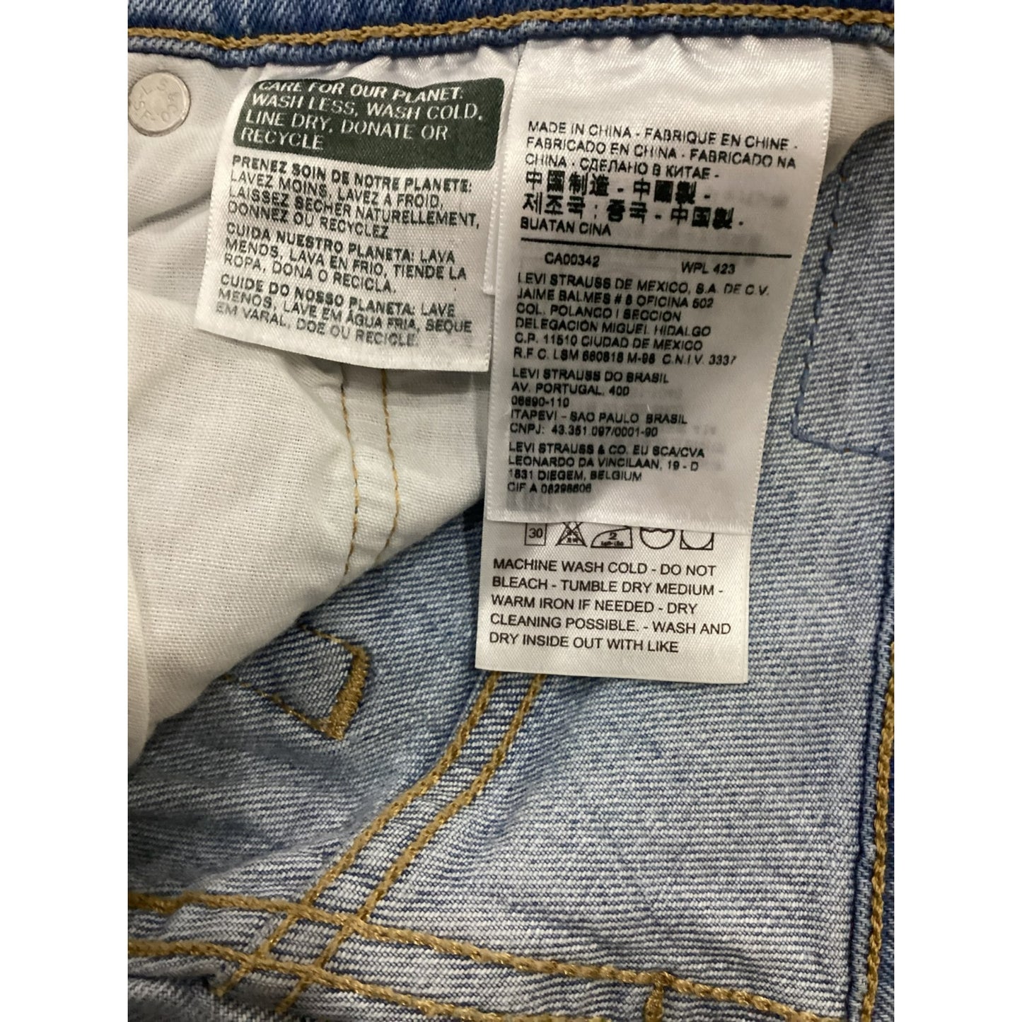 Levi Strauss 501 Jeans