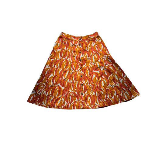 Maeve Anthropologie Womens Button-Front A-Line Skirt #7550