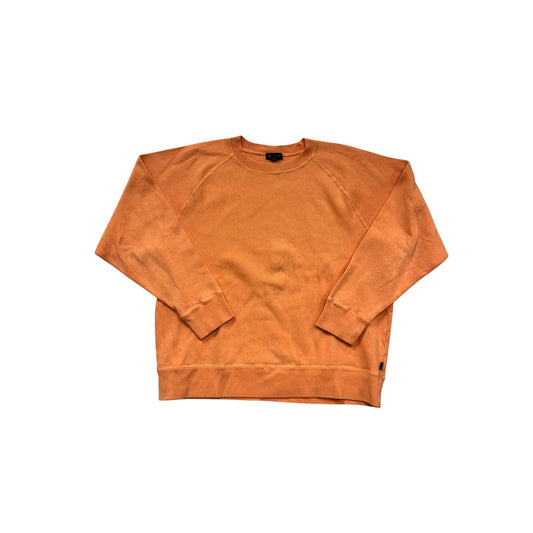 TBK Orange Crewneck Sweatshirt XL 100% Cotton #170A