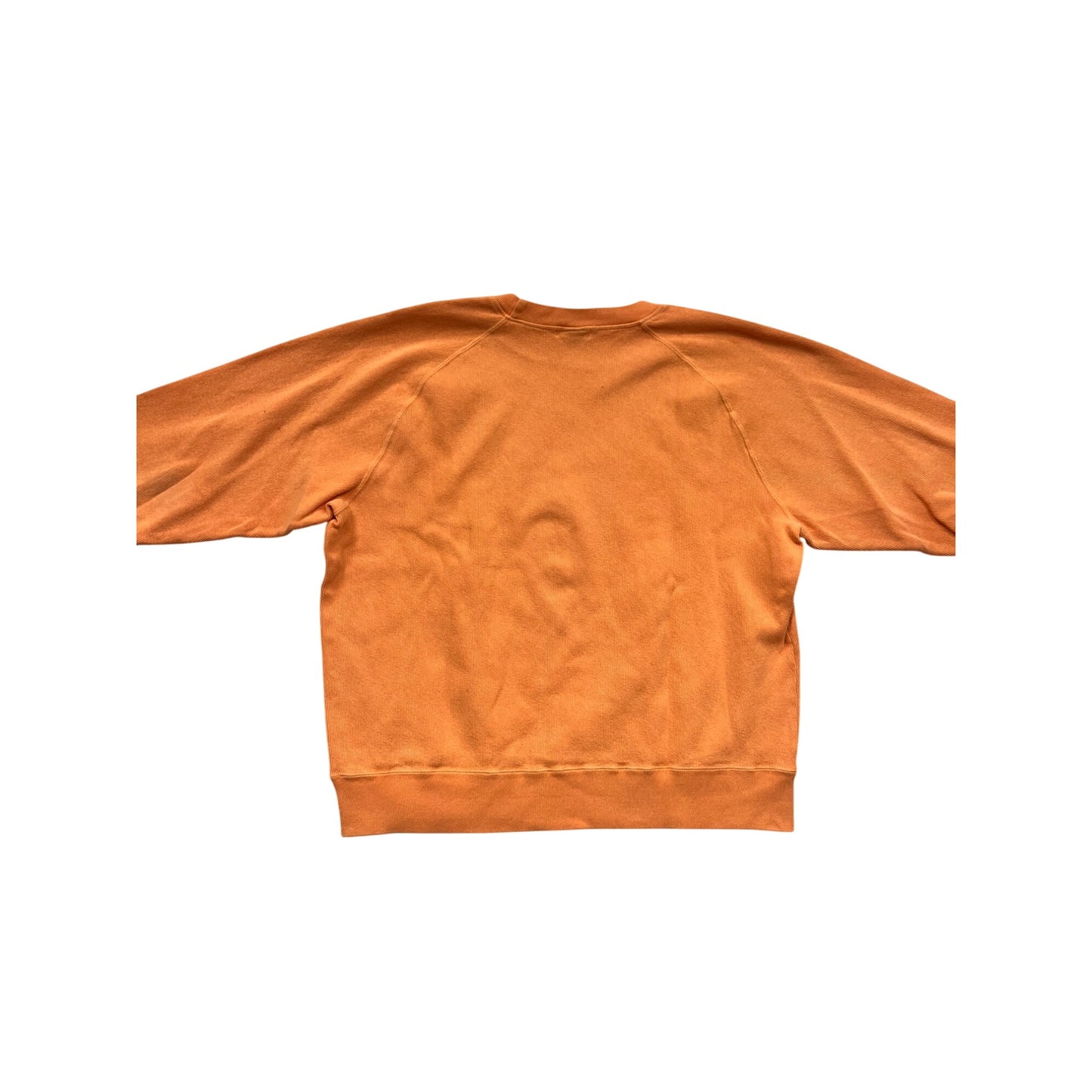 TBK Orange Crewneck Sweatshirt XL 100% Cotton #170A