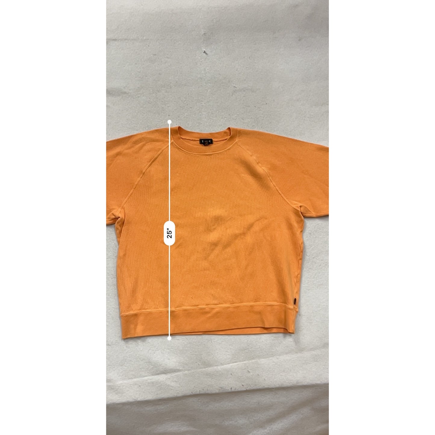 TBK Orange Crewneck Sweatshirt XL 100% Cotton #170A