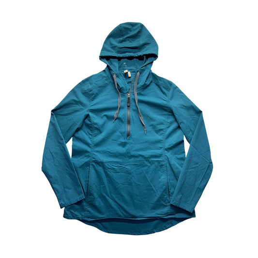 Sahalie  Hooded Pullover Jacket L Blue Rayon/Nylon/Spandex #274B