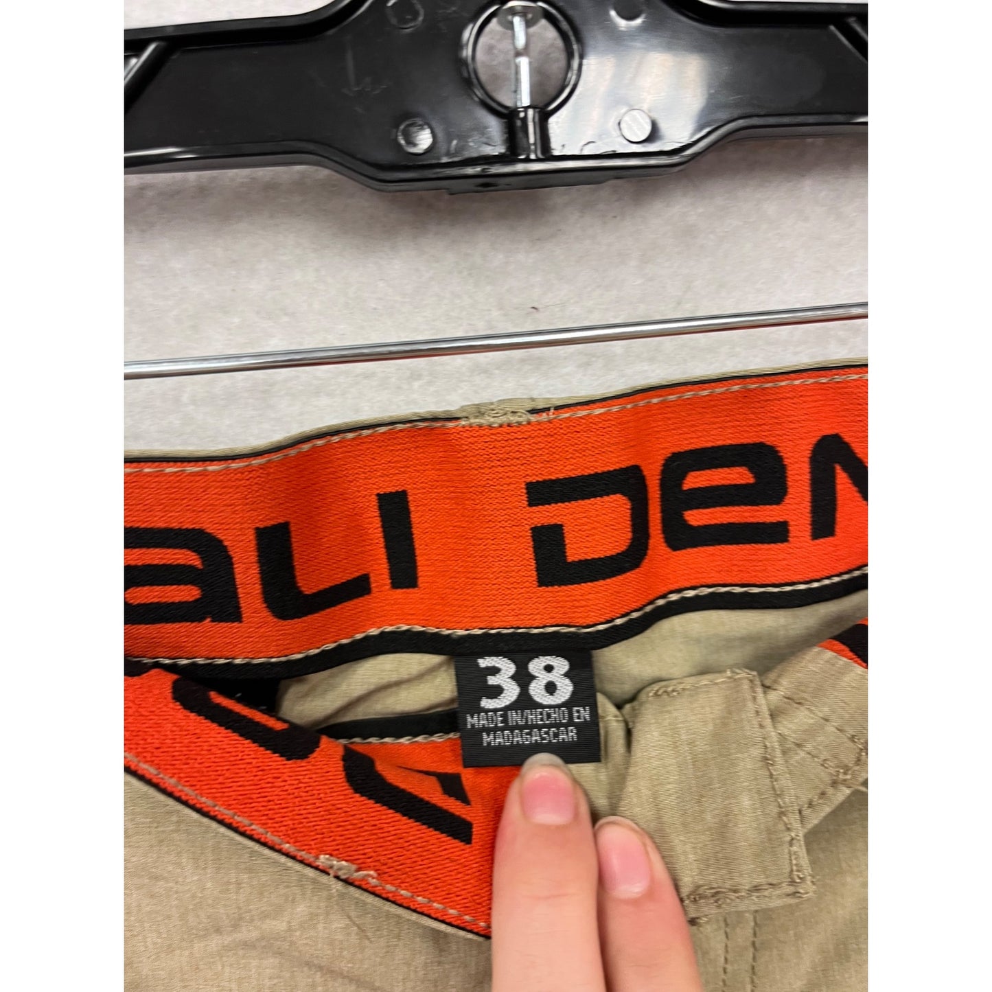 Khaki Bali Denim  Shorts Size 38 #794A