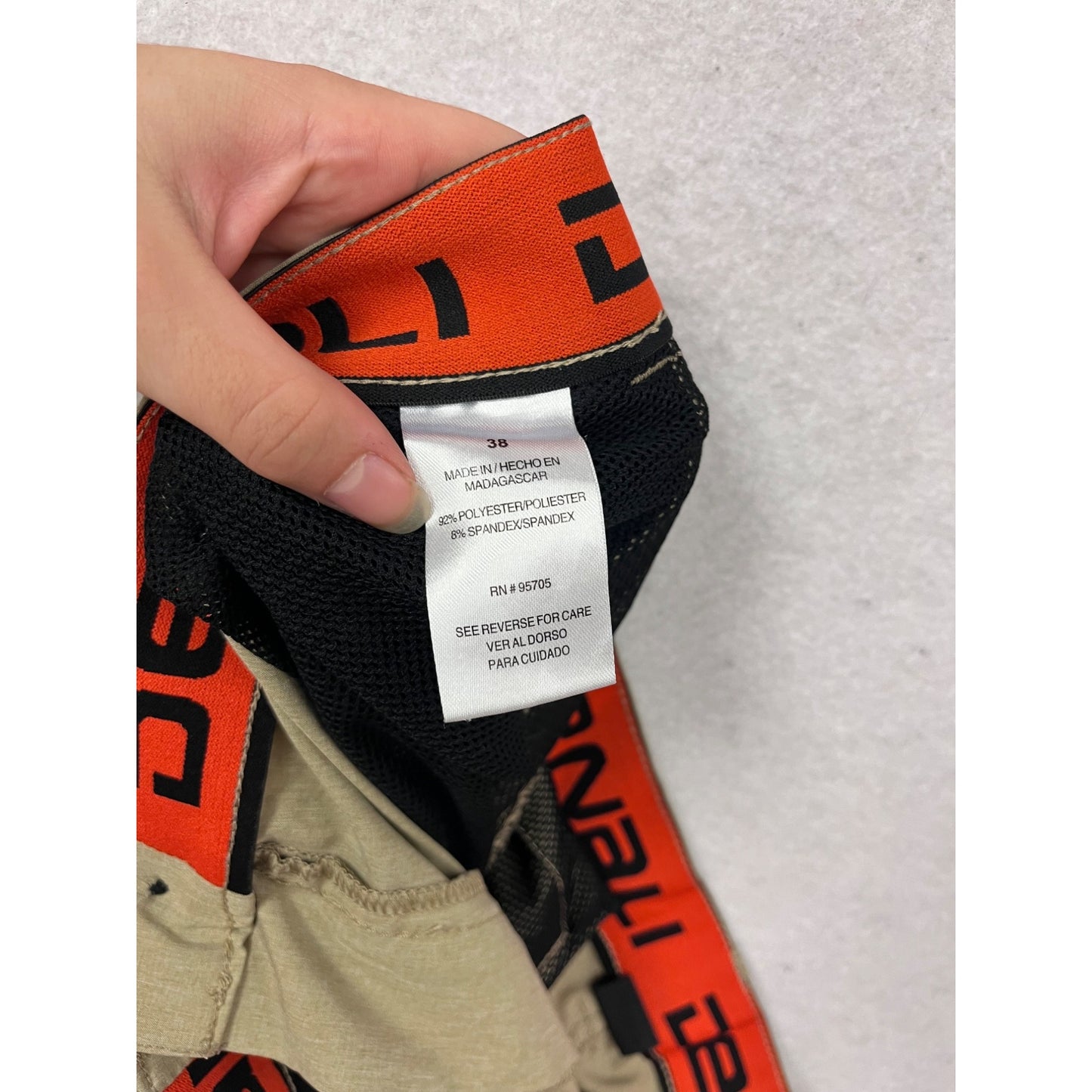 Khaki Bali Denim  Shorts Size 38 #794A