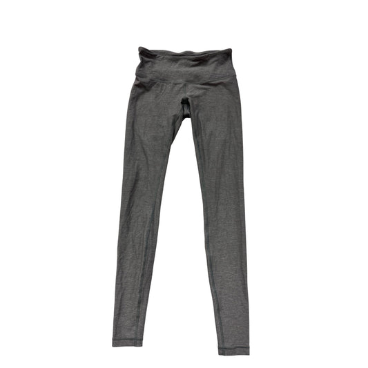 Lululemon Womens Size 4 Gray Leggings With Low Rise Waist #6359