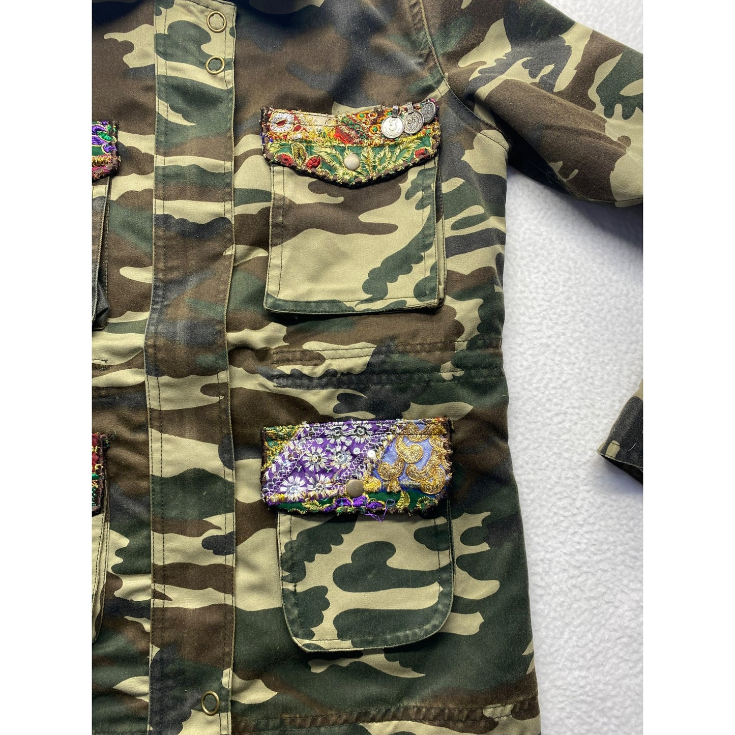 Decorative Camo Jacket #3953