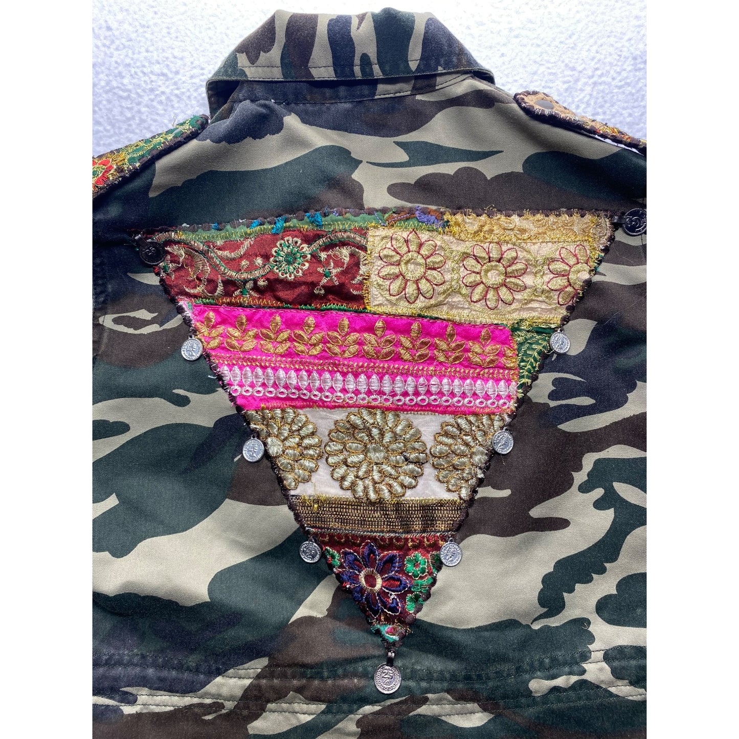 Decorative Camo Jacket #3953