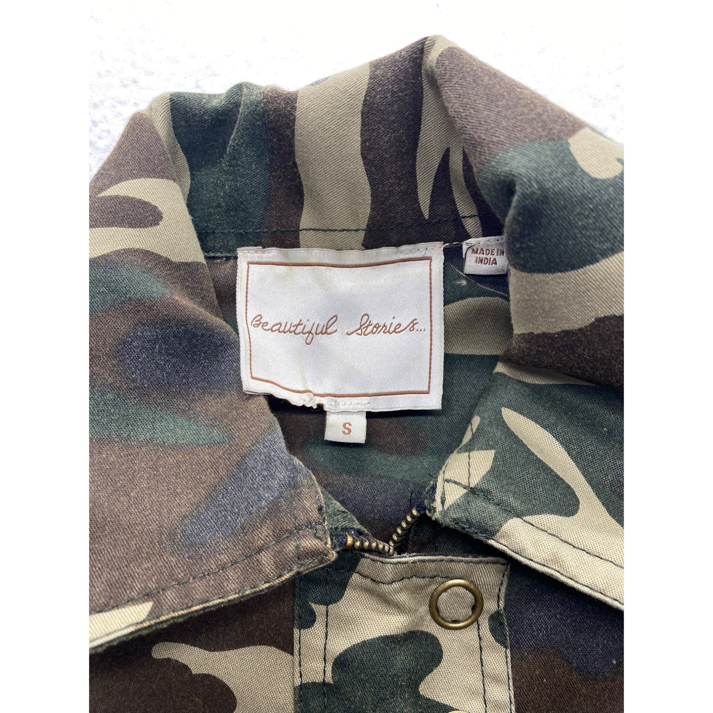 Decorative Camo Jacket #3953