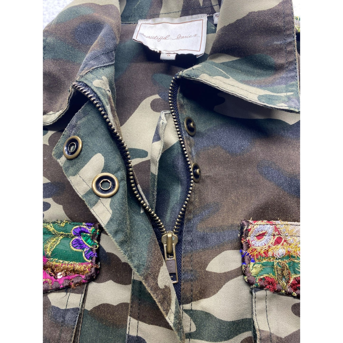 Decorative Camo Jacket #3953