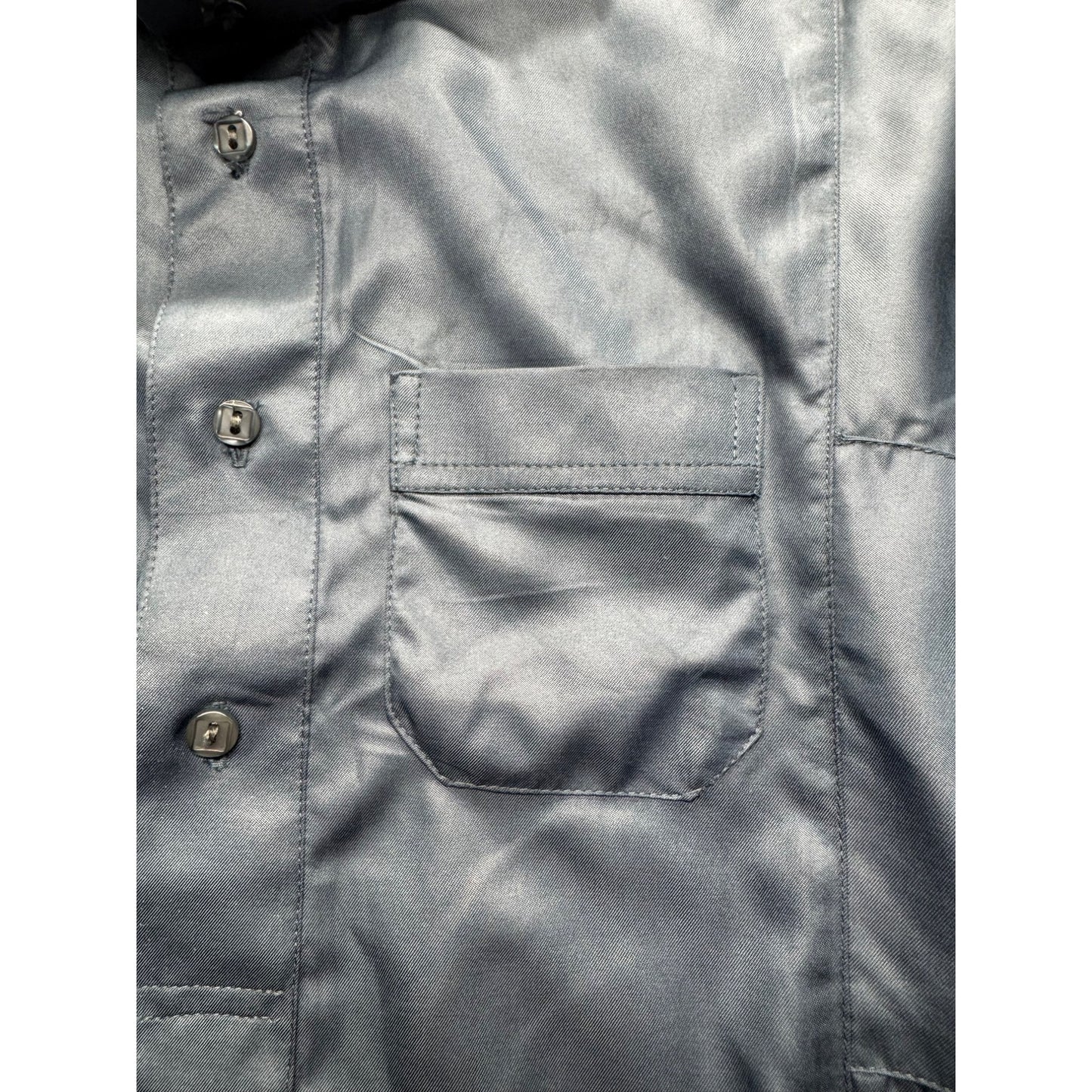 Al Haramain Blue Thobe Kurta With Pockets & Button-Up Collar Size 58 #9349