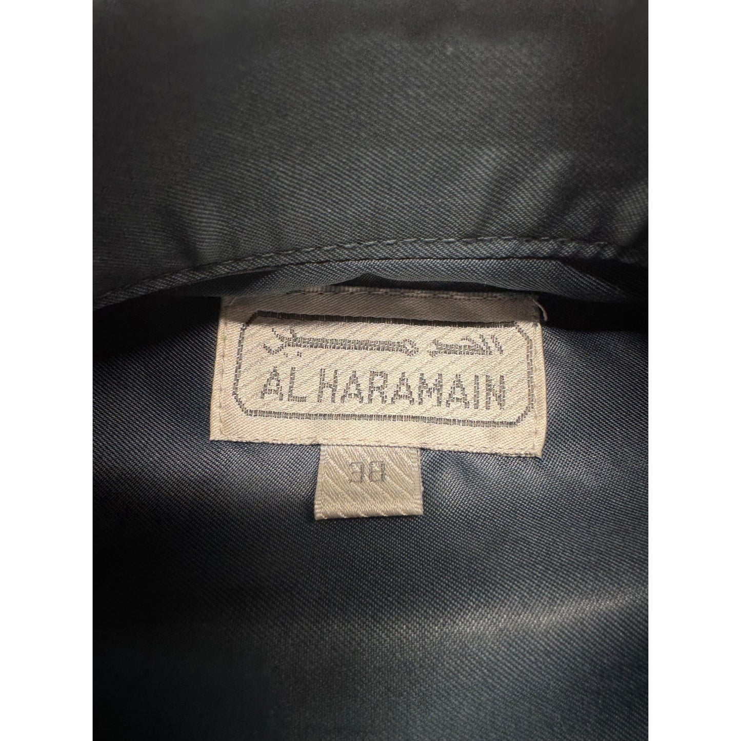 Al Haramain Blue Thobe Kurta With Pockets & Button-Up Collar Size 58 #9349