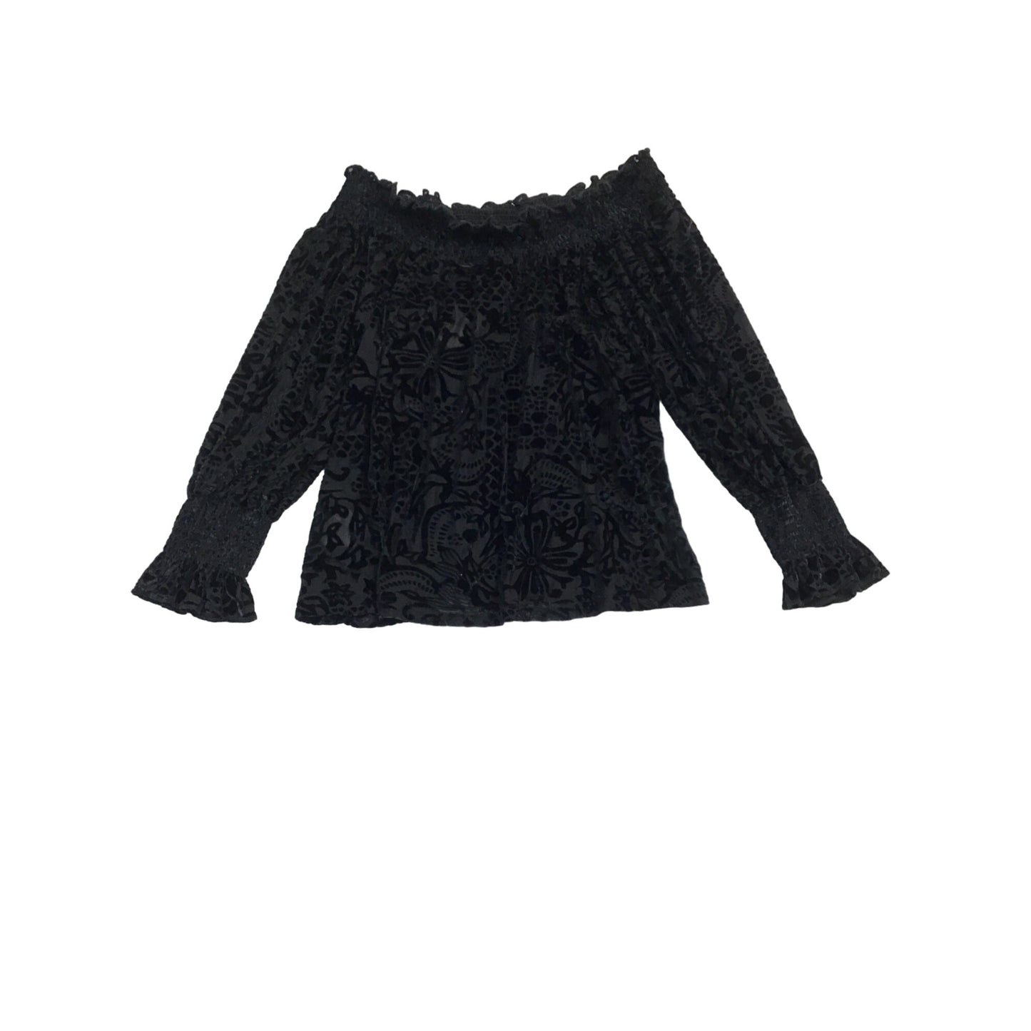 Women’s Off The Shoulder Velvet Top