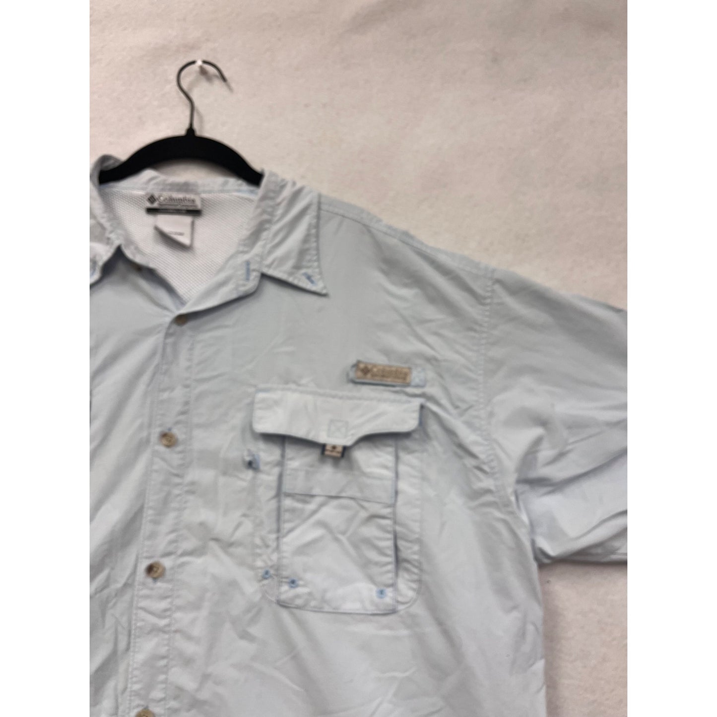 Columbia 2XT Short Sleeve PFG Fishing Shirt #8781