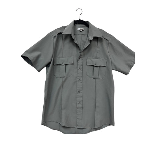 Edwards Short Sleeve Security Shirt M Grey #344A