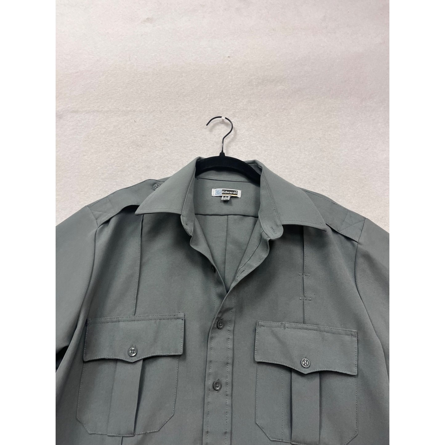 Edwards Short Sleeve Security Shirt M Grey #344A