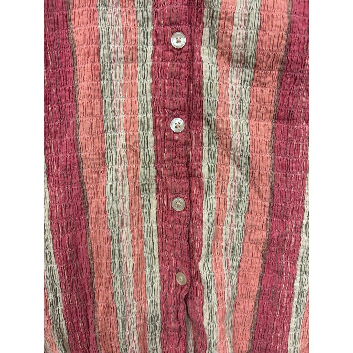 Krazy Kat Stretch Sleeveless Button-Up Collared Shirt #8582